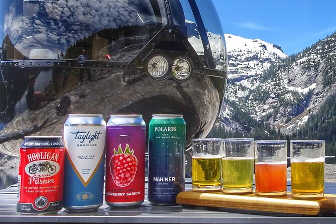 Backcountry Beer Tasting Heli-Tour & Landing (Depart SKY Hangar) - The flight and landing: Vancouver coast and mountains in about one hour