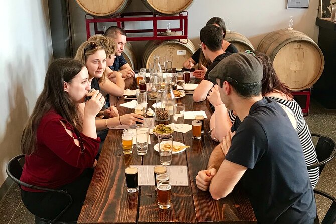 Chicago Local Brewery Expedition with Homemade Guacamole - District Yards Brewing: the walk, the checking-in, and four craft stops in one spot