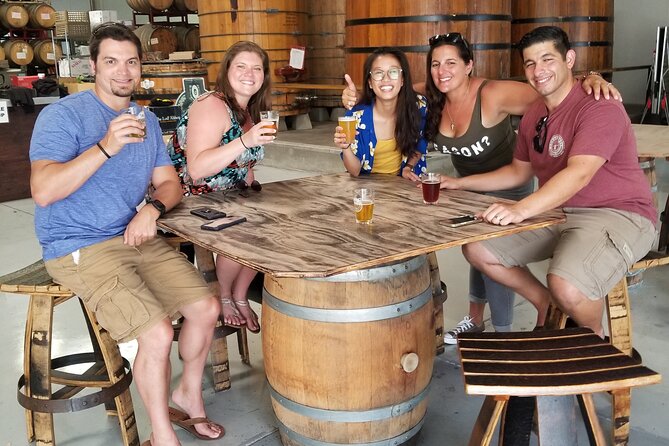 Cruise & Booze Brewery tours - Pickup Locations and How You Start the Day Without Stress