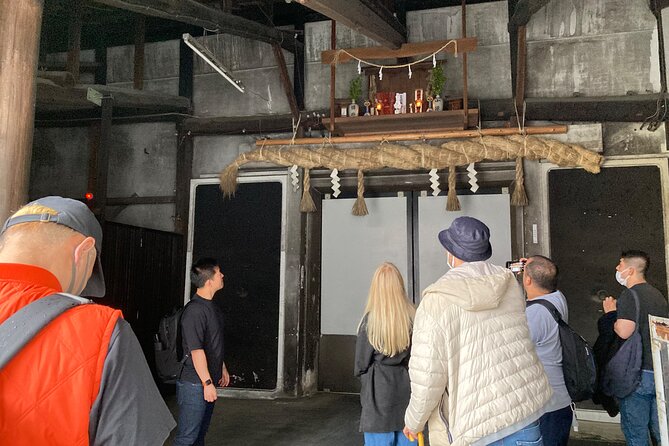 Private Sake Tasting at 300 Years Old Sake Brewery in Tokyo - 12:00–13:00 patio tasting: snacks, sake pairing, and flavor you can match to food