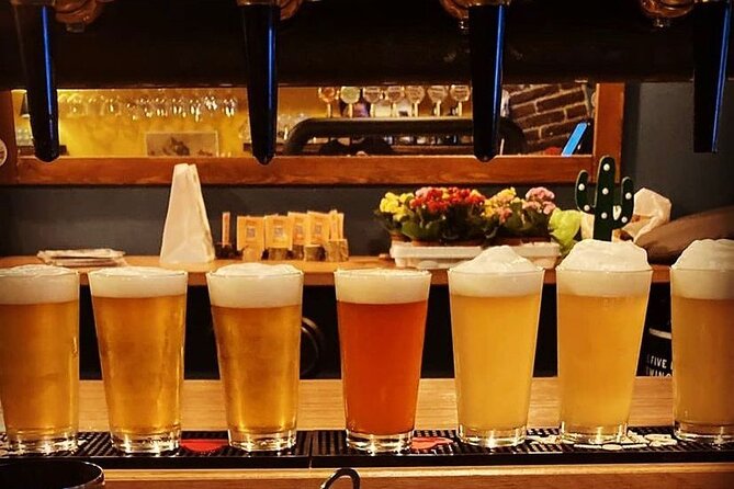 Rome: Private Craft Beer Tasting Tour with Local Bites - Stop 2 at Aeternum Beer Shop Roma: Cured Meats, Cheeses, and More Tap Beers