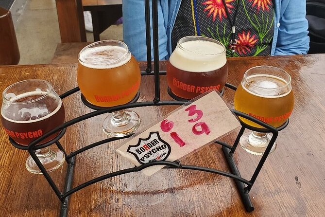 Shared 6 Hours Tijuana Taco and Craft Beer Tour - Border Psycho Brewery: porters, beer conversation, and a more grounded stop