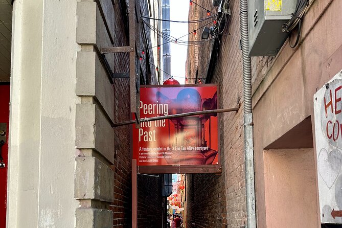 Victoria Alleyways and Ales Craft Beer Tour - Chinatown National Historic Site: lanes from 1858, not just photos